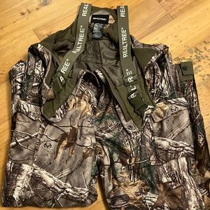 Youth camouflage coveralls.